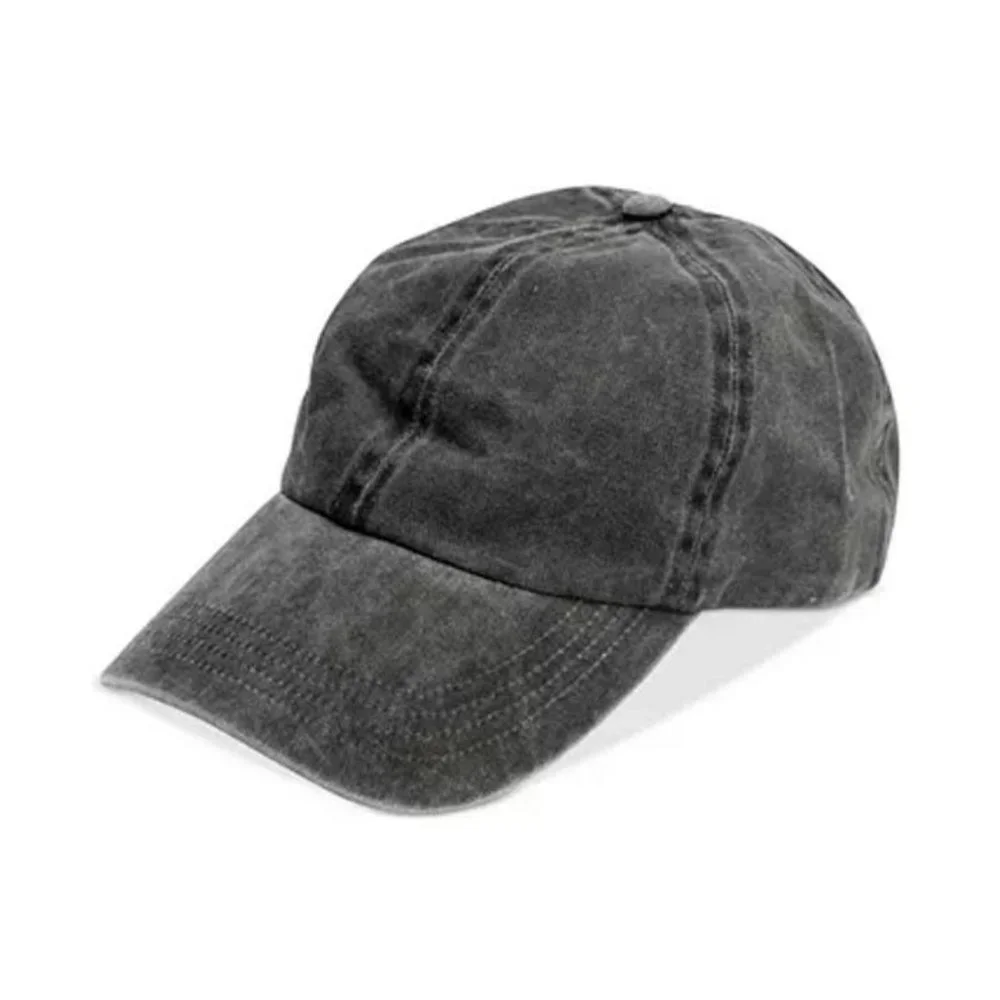 NWT Jenni Women's Hat Washed Black Baseball Cap - Picture 1 of 5